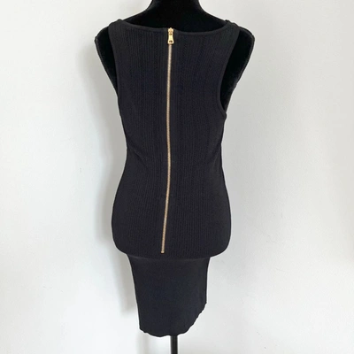 Pre-owned Balmain Mini Knit Dress In Default Title