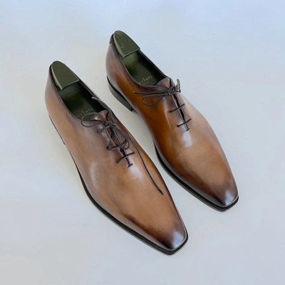 Pre-owned Wholecut Patina Alessandro Demesure Oxford Shoes, Uk10.5 In  Default Title