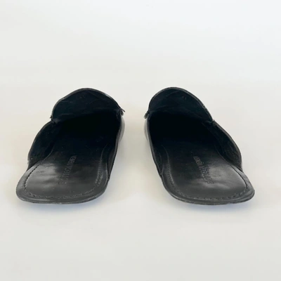 Pre-owned Bottega Veneta Open Black Large Intrecciato Woven Slippers, Eu 41 In Default Title