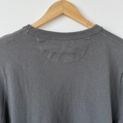 Pre-owned Bottega Veneta Grey Men's T Shirt In Default Title