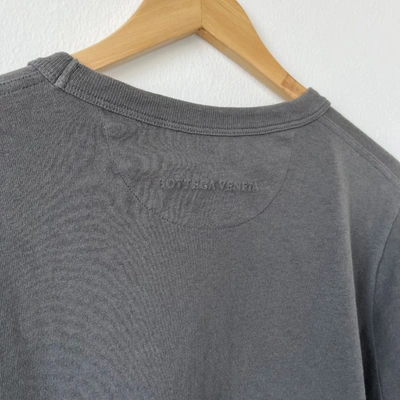Pre-owned Bottega Veneta Grey Men's T Shirt In Default Title