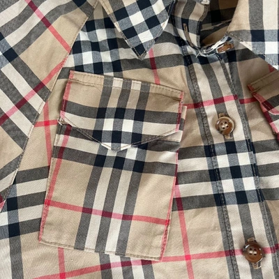 Pre-owned Burberry Vintage Check Cotton Shirt Dress In Default Title