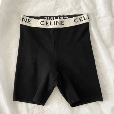 Pre-owned Celine Black Shorts Activewear, M In Default Title