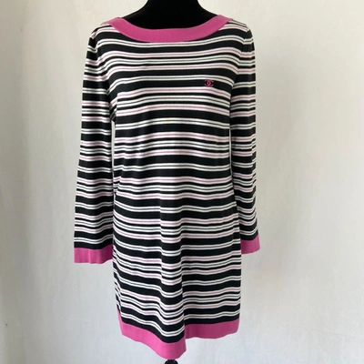 Pre-owned Chanel Striped Shirt Dress In Default Title