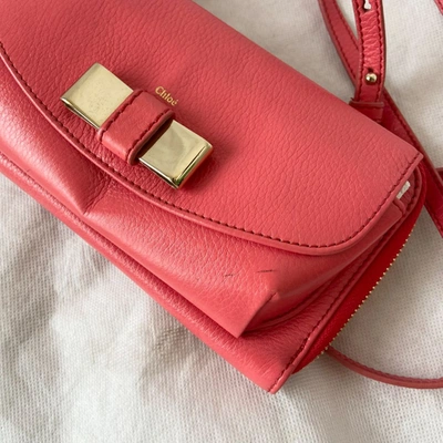 Pre-owned Chloé 'lily' Wallet On Chain Crossbody Bag In Default