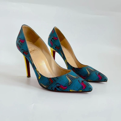 Pre-owned Christian Louboutin Hot Chick 100 Pumps In Default Title