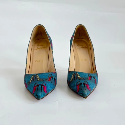Pre-owned Christian Louboutin Hot Chick 100 Pumps In Default Title