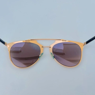 Pre-owned Dior So Real Gold Frame Sunglasses In Default Title