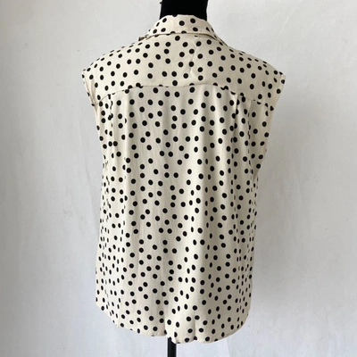 Pre-owned Dolce & Gabbana Polka Dot Blouse In Default Title