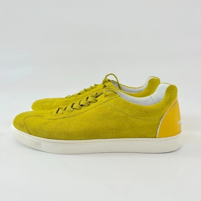 Pre-owned Dolce & Gabbana Dolce And Gabbana Yellow Suede Sneakers, Uk 9 In Default Title