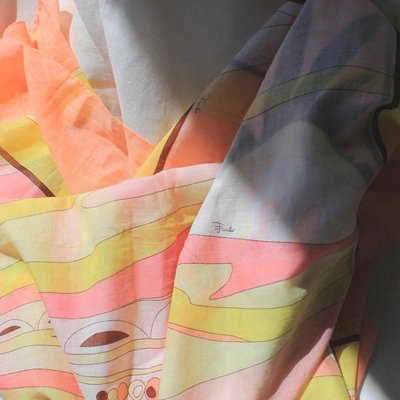Pre-owned Emilio Pucci Printed Scarf In Default Title