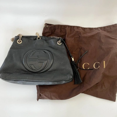 Pre-owned Gucci Hobo Bag Soho Large Black, ModeSens