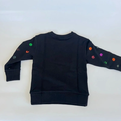 Pre-owned Gucci Black Sweater With Sequin Polka Dots (kidswear) In Default Title