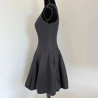 Pre-owned Halston Heritage Black Flare Dress In Default Title