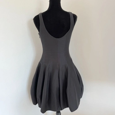 Pre-owned Halston Heritage Black Flare Dress In Default Title