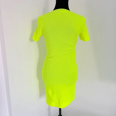 Pre-owned Helmut Lang Neon Knit Dress In Default Title
