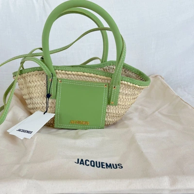 Pre-owned Jacquemus Le Petit Panier Soli Mini Basket Bag In Default Title