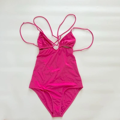 Pre-owned Jacquemus Pila Cutout Recycled Swimsuit In Default Title
