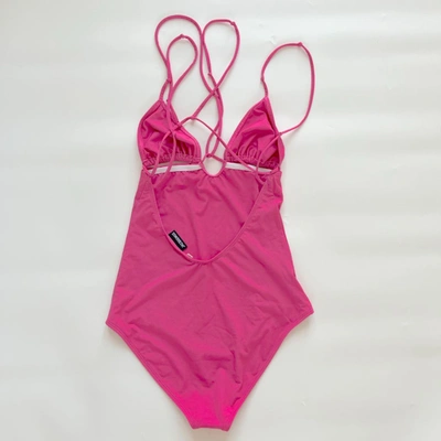 JACQUEMUS Pre-owned Pila Cutout Recycled Swimsuit In Default Title