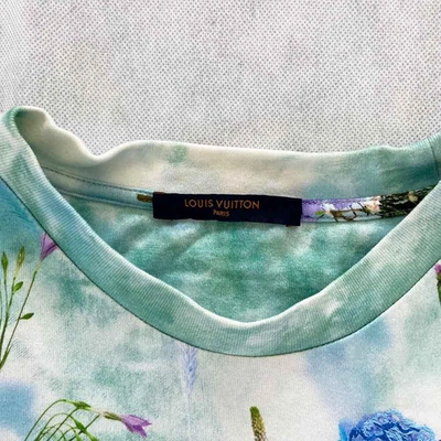 Floral Louis Vuitton Logo Shirt - Vintagenclassic Tee