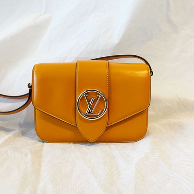Pre-owned Louis Vuitton Lv Pont 9 Summer Gold Bag In Brand New-no Tags / Medium / Orange
