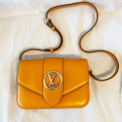 Pre-owned Louis Vuitton Lv Pont 9 Summer Gold Bag In Brand New-no Tags / Medium / Orange