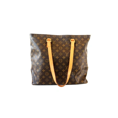 Pre-owned Louis Vuitton Monogram Cabas Mezzo Shoulder Bag In Default Title