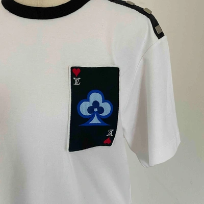 Pre-owned Louis Vuitton T-shirt With Ace Of Spade Embroidered Patch Pocket In Default Title