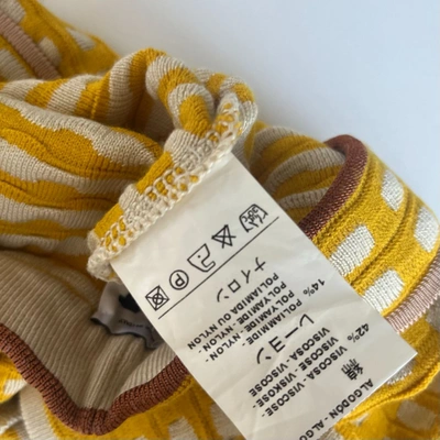 Pre-owned M Missoni Yellow Shorts In Default Title