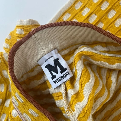 M MISSONI Pre-owned Yellow Shorts In Default Title