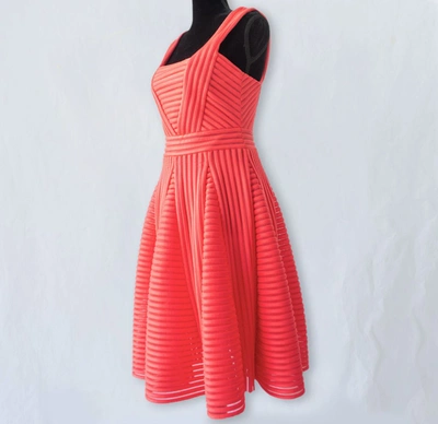 Pre-owned Maje Sleeveless Jam Pleated Dress In Default Title