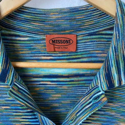 Pre-owned Missoni Knit Polo Shirt In Default Title