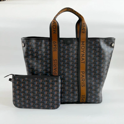 Pre-owned Moynat Canvas Tote Bag With Pouch In Default Title