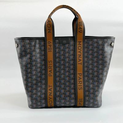 Pre-owned Moynat Canvas Tote Bag With Pouch In Default Title