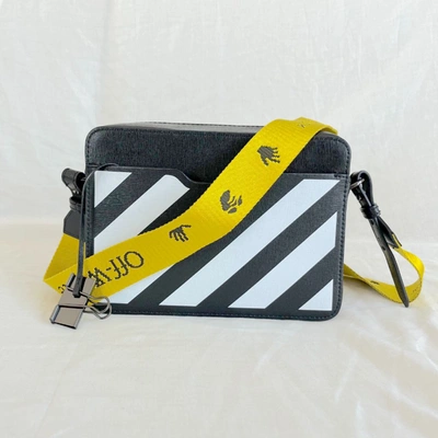 Pre-owned Off-white 's Diagonal Stripe Camera Bag In Default Title