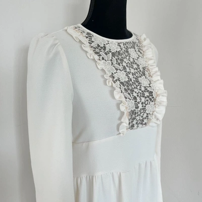 Pre-owned See By Chloé See By Chloe White Dress With Embroidered Detail In Default Title