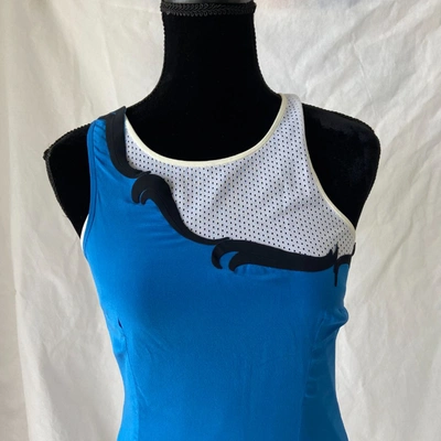 Pre-owned Stella Mccartney Blue And White Top In Default Title