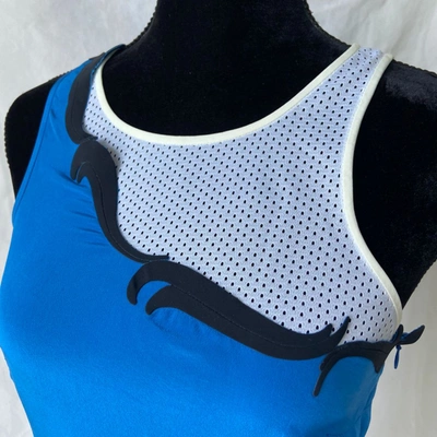 Pre-owned Stella Mccartney Blue And White Top In Default Title