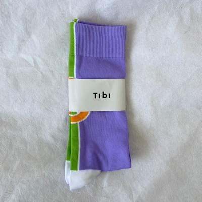 Pre-owned Tibi Alphabet Socks (letter: C) In Default Title