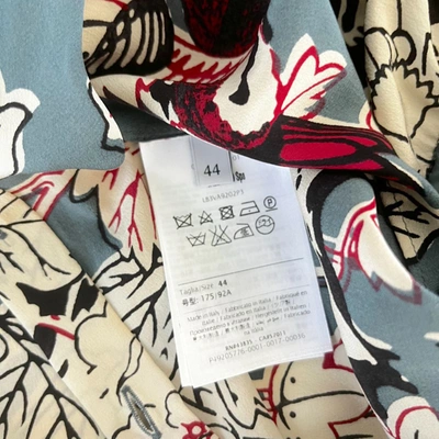 Pre-owned Valentino Floral Printed Silk Midi Dress In Default Title