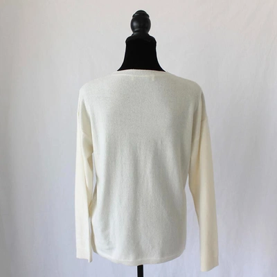 Pre-owned Valentino Longsleeve Kintted Sweater With Lace Detail In Default Title