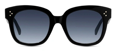 Shop Celine Cl 40181 Fn 01b Wayfarer Sunglasses In Grey