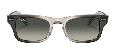 Shop Ray-ban Junior Rj9083s 71041143 Square Sunglasses In Grey