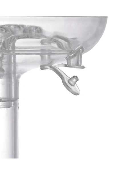 Joyjolt Shot Glass & Shot Dispenser 7-piece Set In Clear