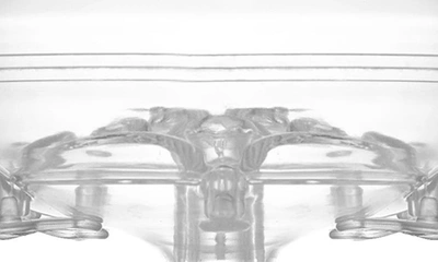 Joyjolt Shot Glass & Shot Dispenser 7-piece Set In Clear