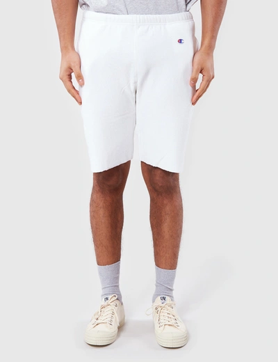 Shop Champion Tracksuit Shorts In White