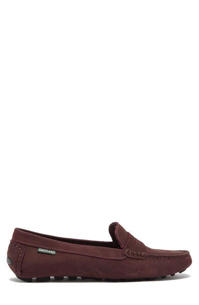 Eastland Patricia Leather Moc Loafer In Burgundy