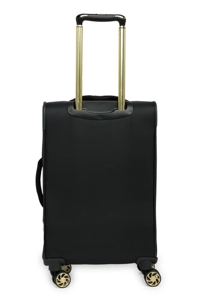 Kenneth Cole Chelsea 20-inch Quilted Expandable Suitcase In Black