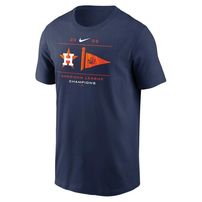 Shop Nike Navy Houston Astros 2022 American League Champions Pennant T-shirt