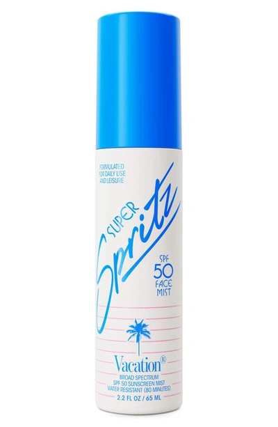 Shop Vacation Super Spritz Broad Spectrum Spf 50 Sunscreen Face Mist